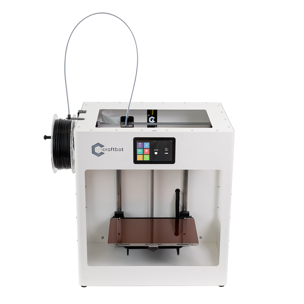 3D printing, 3D printer, Craftbot, Craftbot Flow, Plug & Play, Advanced functions, FDM printers, High quality, Extruder, Led, Filament